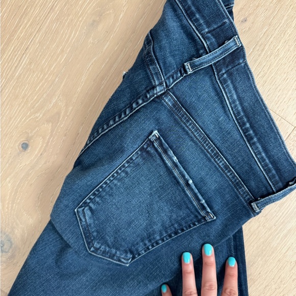 Agolde Dark Indigo Skinny Jeans - Picture 4 of 4